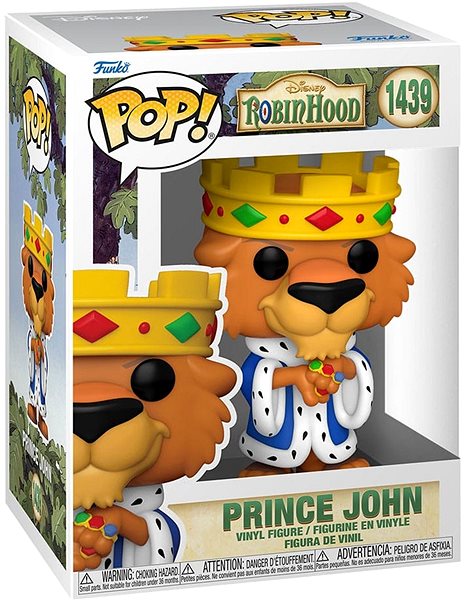 Figúrka Funko POP! Robin Hood – Prince John ...