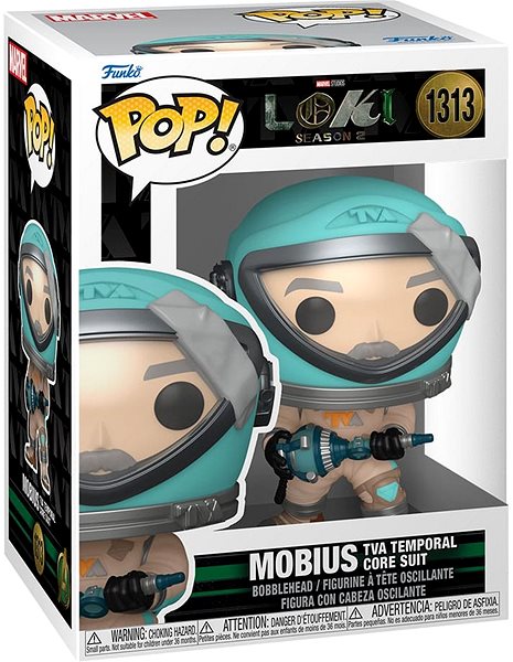 Figura Funko POP! Loki Season 2 - Mobius (TVA Temporal Core Suit) ...