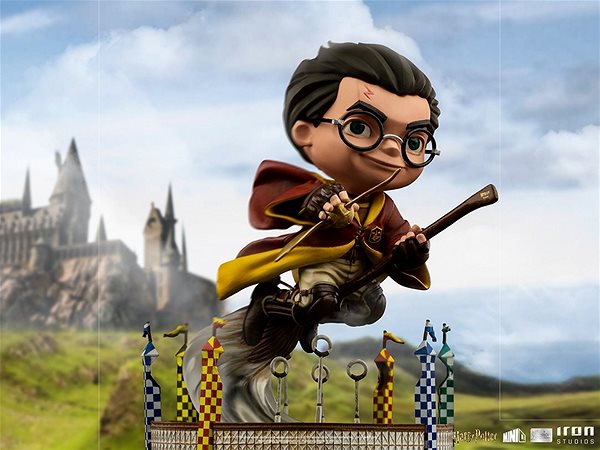 Figúrka Harry Potter –  Harry at the Quiddich Match Lifestyle