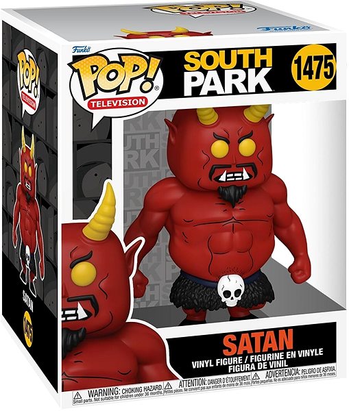 Figur Funko POP! South Park - Satan (Oversized) ...