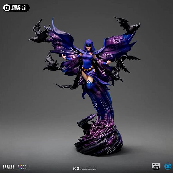 Figure DC Comics - Raven - Art Scale 1/10 ...