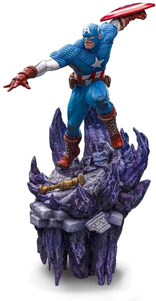 Figúrka Marvel – Captain America – Deluxe Art Scale 1/10 ...