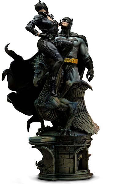 Figura DC Comics - Batman és a Macskanő dioráma - Art Scale 1/6 ...