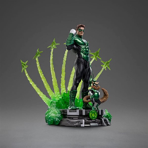 Figure DC Comics - Green Lantern Unleashed - Deluxe Art Scale 1/10 ...