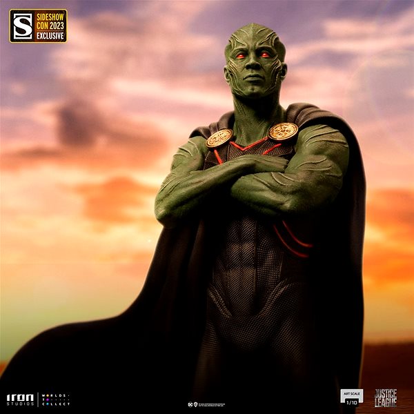 Figur DC Comics - Martian Manhunter - Art Scale 1/10 ...