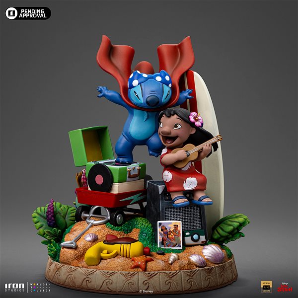 Figure Lilo and Stitch - Deluxe Art Scale 1/10 ...