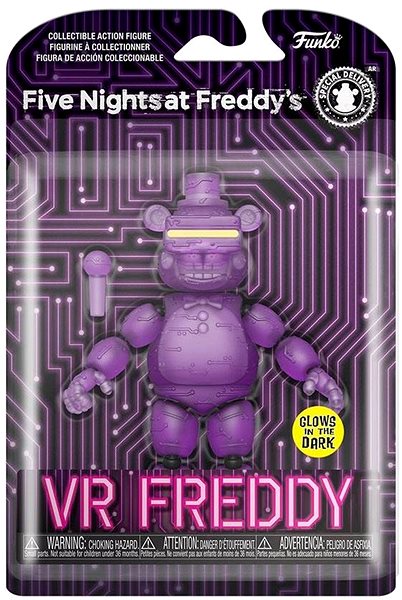 Figur Five Nights at Freddys - VR Freddy - Aktionsfigur Verpackung/Box