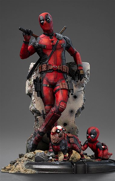 Figure Marvel - Deadpool and Wolverine - Deadpool - Art Scale 1/10 ...