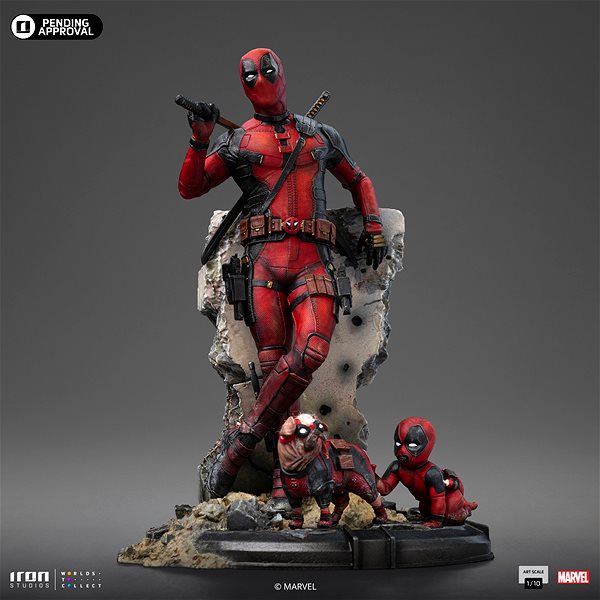 Figure Marvel - Deadpool and Wolverine - Deadpool - Art Scale 1/10 ...
