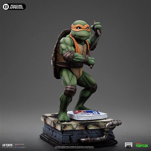 Figure Teenage Mutant Ninja Turtles Movie - Michelangelo - Art Scale 1/10 ...