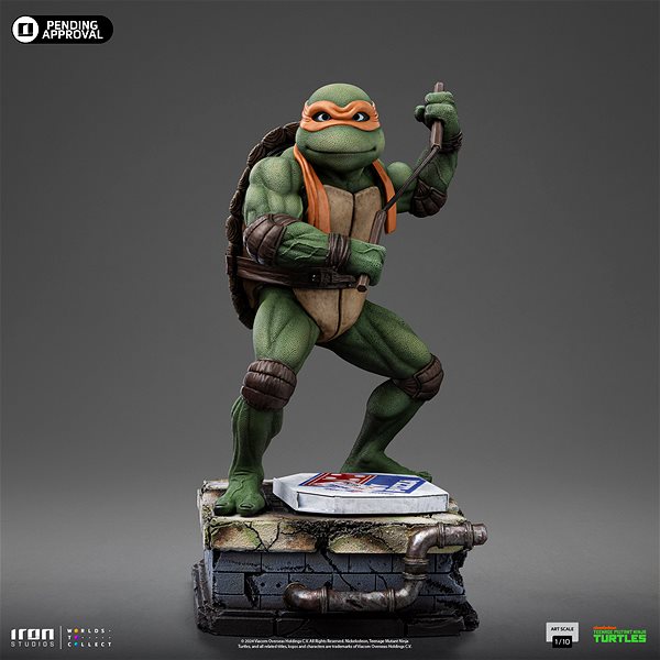 Figure Teenage Mutant Ninja Turtles Movie - Michelangelo - Art Scale 1/10 ...