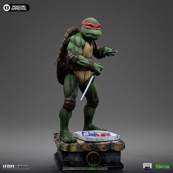 Figure Teenage Mutant Ninja Turtles Movie - Raphael - Art Scale 1/10 ...