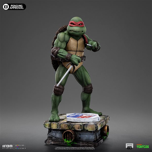 Figure Teenage Mutant Ninja Turtles Movie - Raphael - Art Scale 1/10 ...