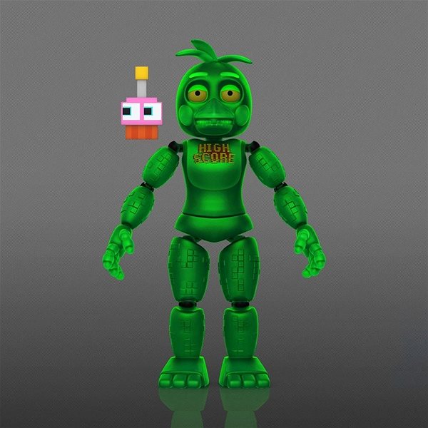 Figure Five Nights at Freddy's - High Score Chica - Action Figure Screen