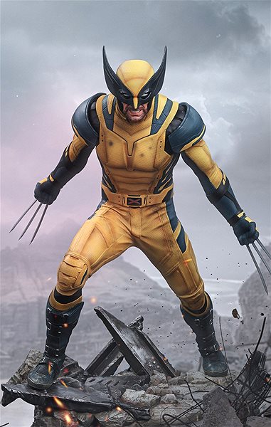 Figure Marvel - Deadpool and Wolverine - Wolverine - Legacy Replica 1/4 ...