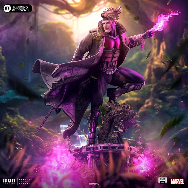 Figure Marvel - Deadpool and Wolverine - Gambit - Deluxe Legacy Replica 1/4 ...