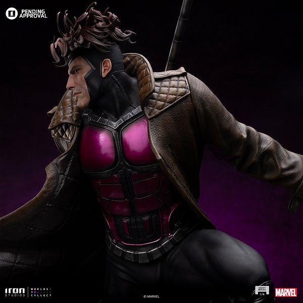 Figure Marvel - Deadpool and Wolverine - Gambit - Deluxe Legacy Replica 1/4 ...