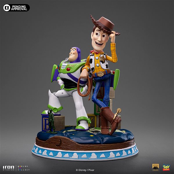 Figure Toy Story - Buzz and Woody - Deluxe Art Scale 1/4 ...