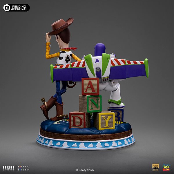 Figure Toy Story - Buzz and Woody - Deluxe Art Scale 1/4 ...