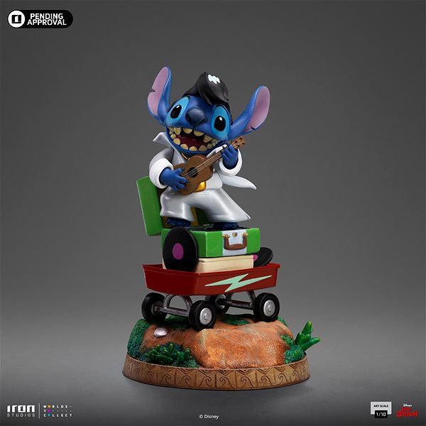 Figure Disney Classics - Stitch King of Rock - Art Scale 1/4 ...