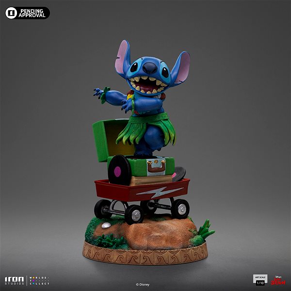 Figure Disney Classics - Stitch Hula Hula - Art Scale 1/4 ...