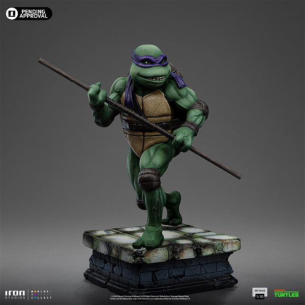 Figure Teenage Mutant Ninja Turtles Movie - Donatello - Art Scale 1/10 ...