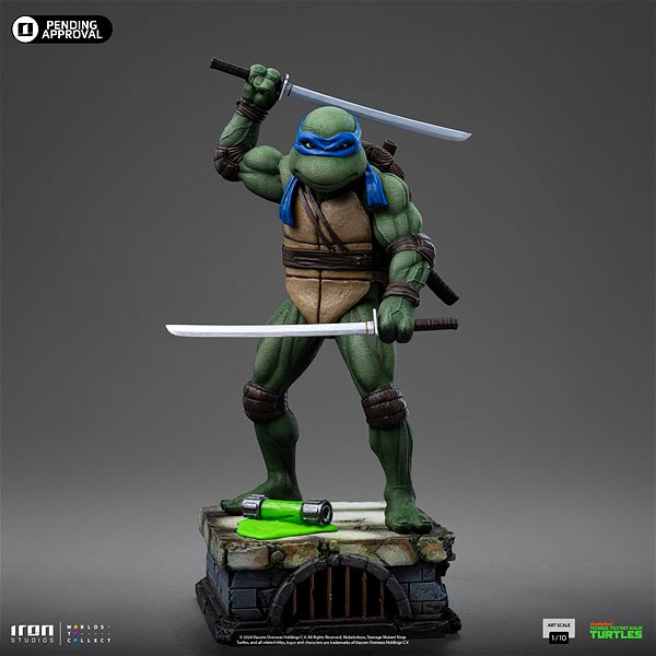 Figure Teenage Mutant Ninja Turtles Movie - Leonardo - Art Scale 1/10 ...