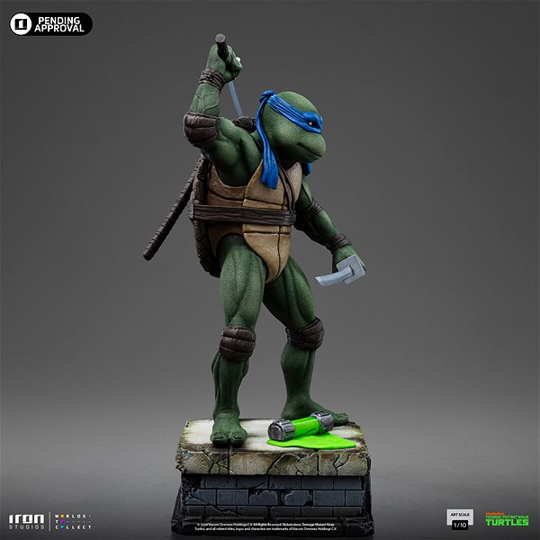 Figure Teenage Mutant Ninja Turtles Movie - Leonardo - Art Scale 1/10 ...