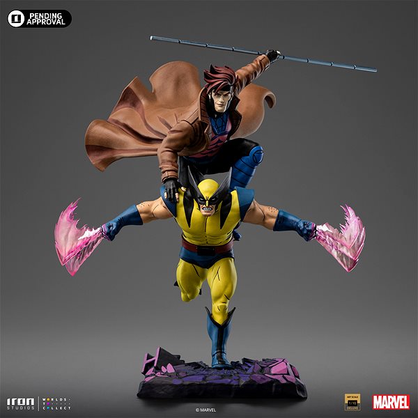 Figure X-Men 97 - Gambit and Wolverine - Deluxe Art Scale 1/10 ...