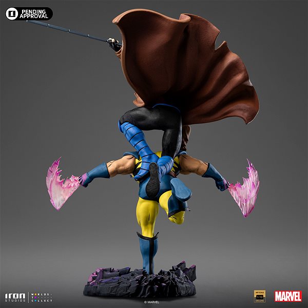 Figure X-Men 97 - Gambit and Wolverine - Deluxe Art Scale 1/10 ...