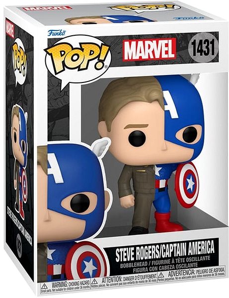 Figure Funko POP! Marvel - Captain A / Steve R (Split) ...