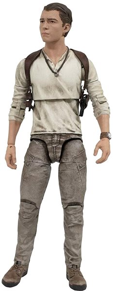 Figure Uncharted - Nathan Drake - Action Figure Lateral view