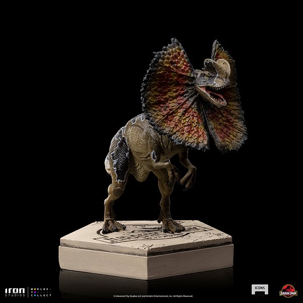 Figure Jurassic Park - Dilophossaurus - Icons - Art Scale 1/10 ...