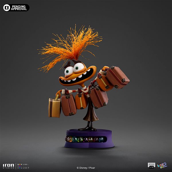 Figure Disney - Anxiety - Art Scale 1/10 ...