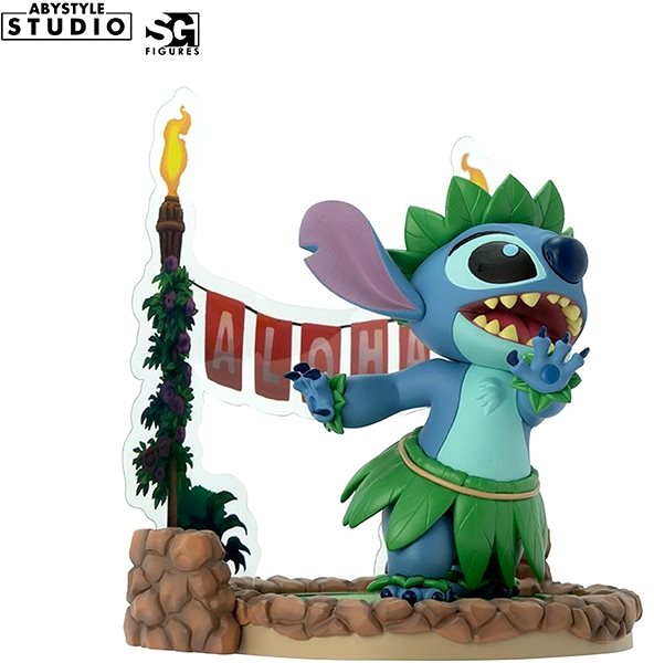 Figure Disney - Stitch Hula Dance - figurine ...