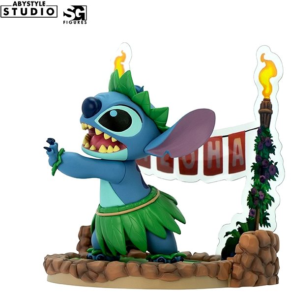 Figure Disney - Stitch Hula Dance - figurine ...