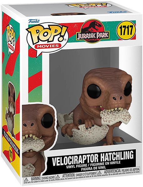 Figure Funko POP! Jurassic Park - Velociraptor Hatchling ...
