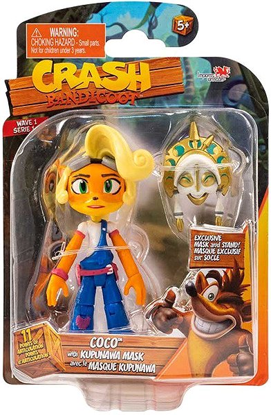 Figure Crash Bandicoot - Coco with Mask ...