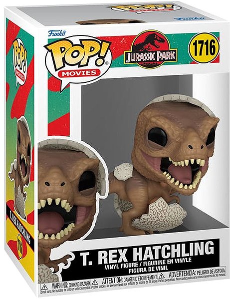 Figure Funko POP! Jurassic Park - Tyrannosaurus Rex Hatchling ...