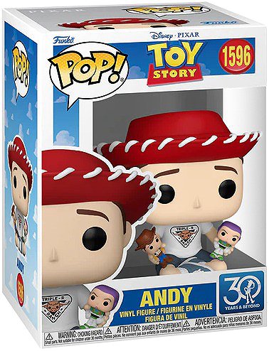 Figure Funko POP! Toy Story 30th Anniversary - Andy - figurine ...