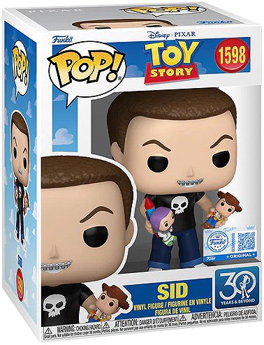 Figure Funko POP! Toy Story 30th Anniversary - Sid - figurine ...