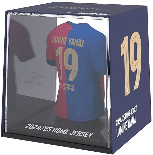 FanCollex: MyJersey - Lamine Yamal - FC Barcelona Home 24/25 - figurine .