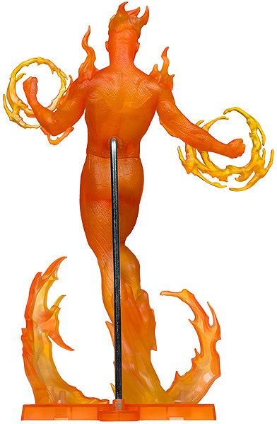 Figure Marvel - Human Torch w/ Scene - figure ...