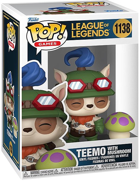 Funko POP! League of Legends - Teemo w/Shroom .