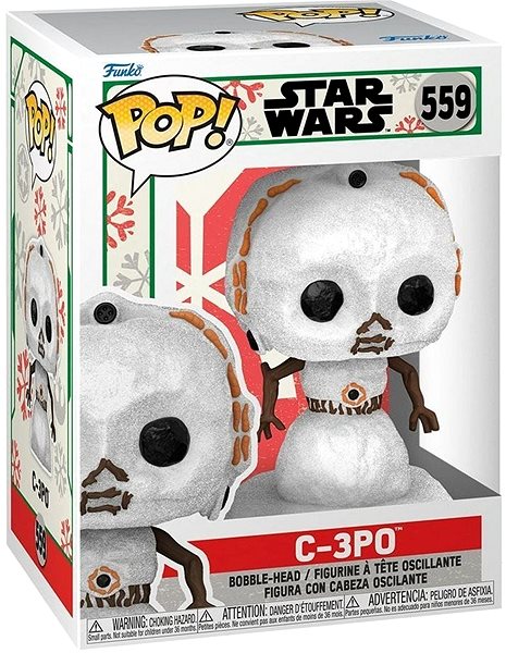 Figura Funko POP! Star Wars Holiday - C-3PO Képernyő