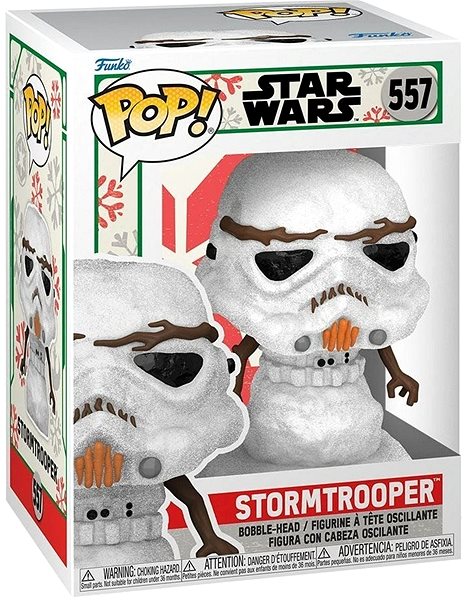 Figúrka Funko POP! Star Wars Holiday – Stormtrooper Screen