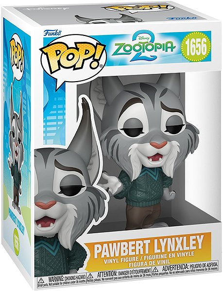 Funko POP! Disney: Zootopia 2 - Pawbert Lynxley .