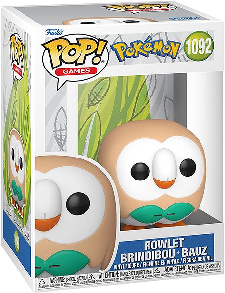 Funko POP! Pokémon - Rowlet .