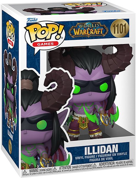 Figur Funko POP! Welt von Warcraft - Illidan w/CH ...