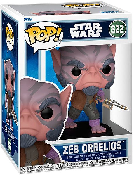 Figur Funko POP! Star Wars: Mandalorian and Grogu - Zeb Orrelios ...
